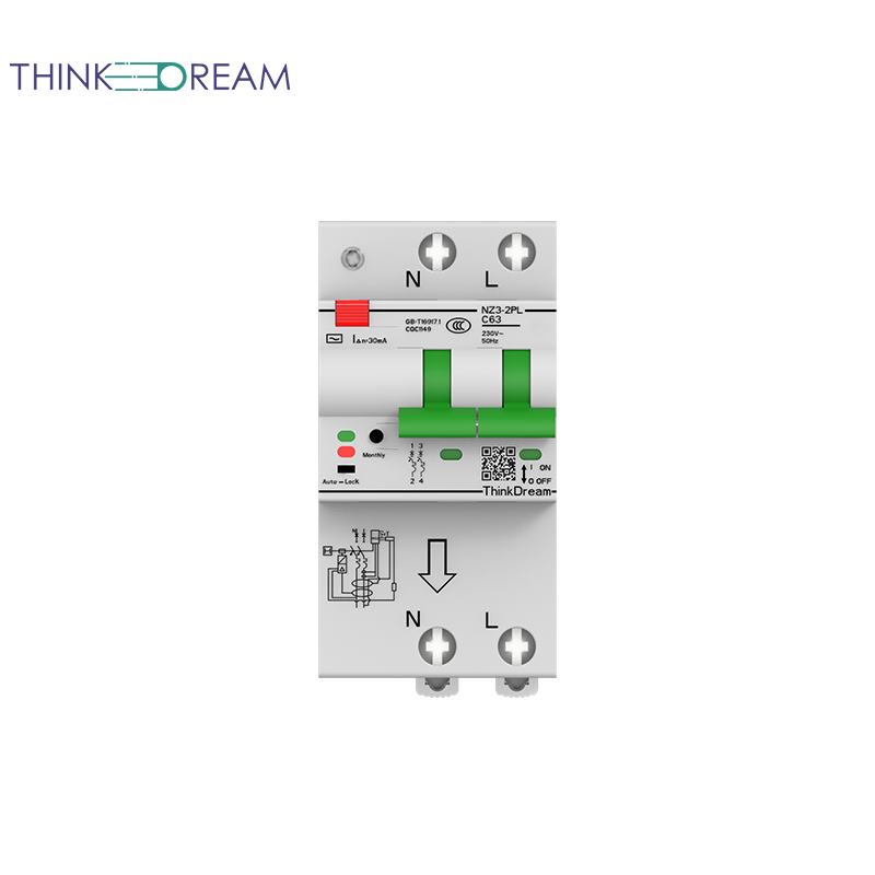智能微断带漏保NZ3-2PL